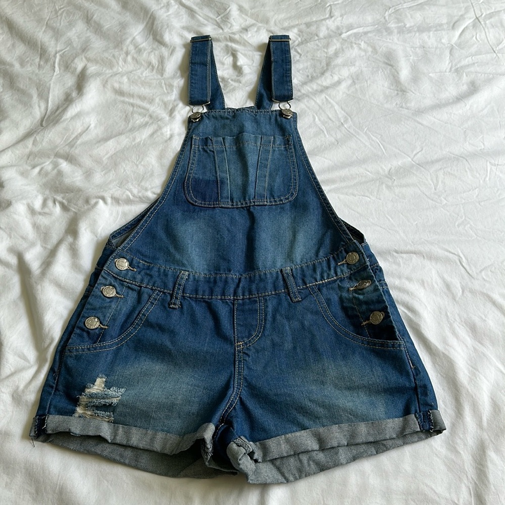 COTTON ON JEANS SHORTTALLS SZ 6 FITS SZ. 26/27 WAIST